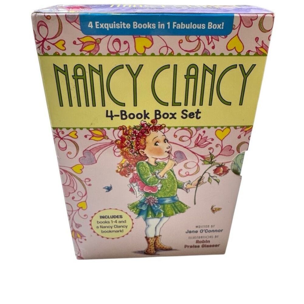 Nancy Clancy 4 Book Box Set Includes Books 1-4 by Jane O'Connor Hardback